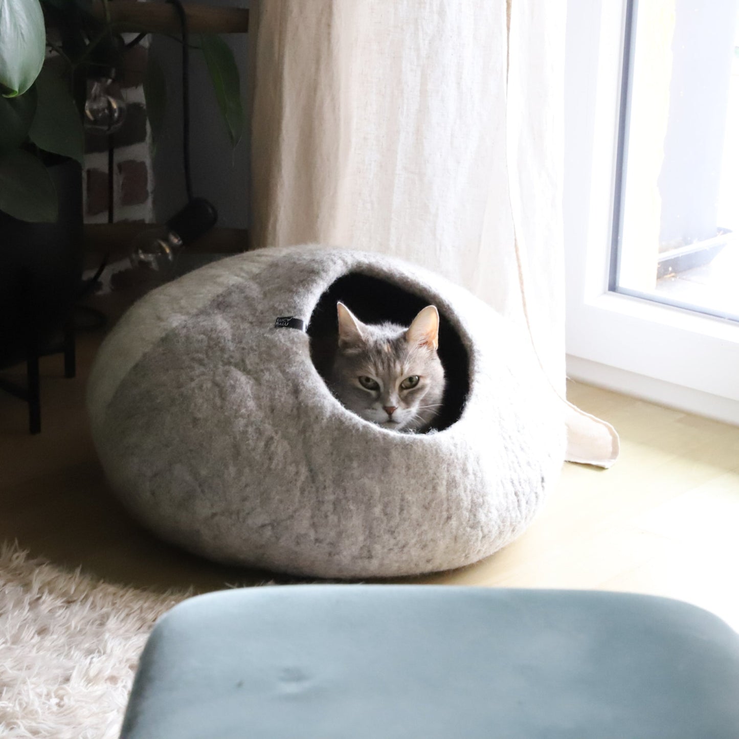 SnuggleCave Filzhöhle für Katzen