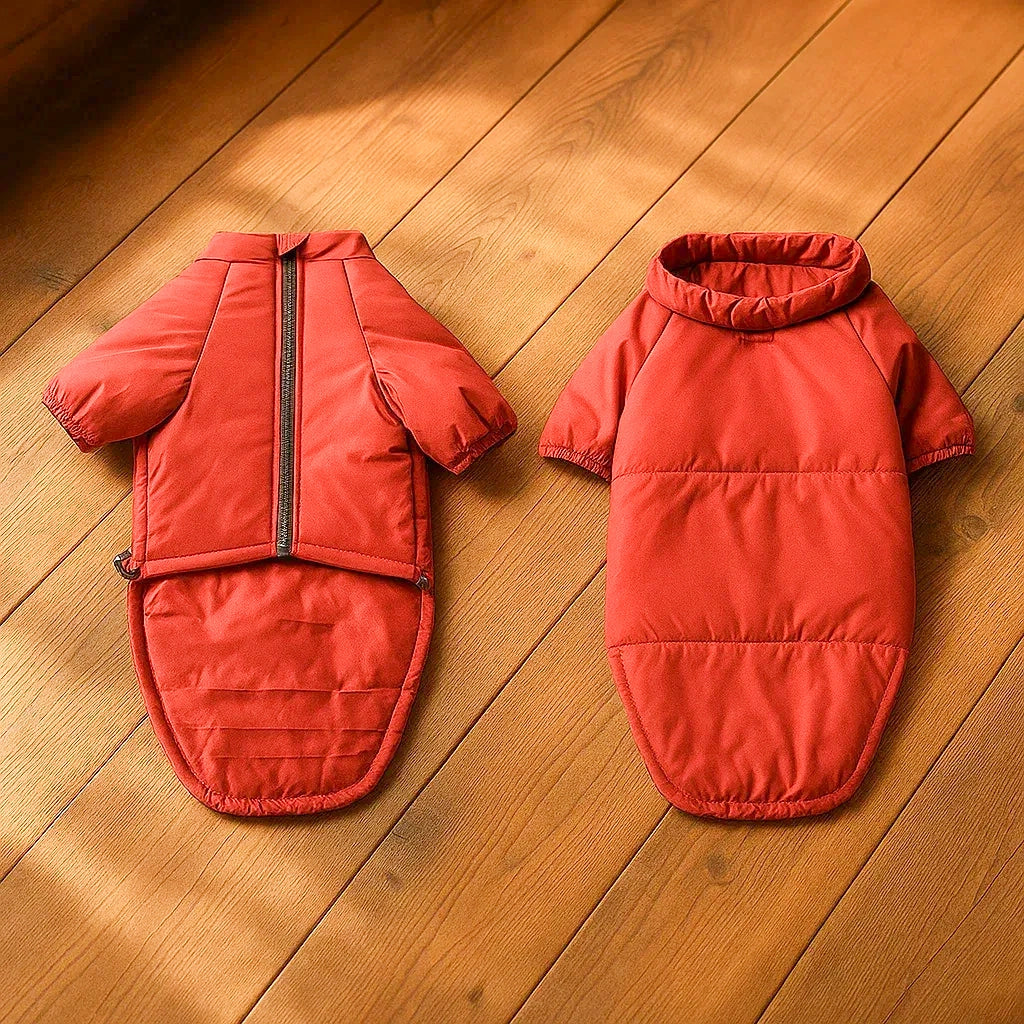 Winter Hundemantel für Große Hunde | Winddichte & Warme Baumwolljacke