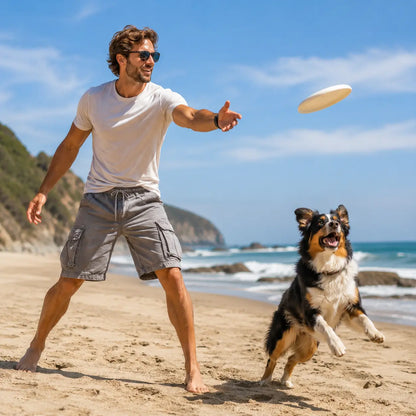 Arbeitsshorts Herren Cargo Shorts Baumwolle Sommer Freizeit & Outdoor