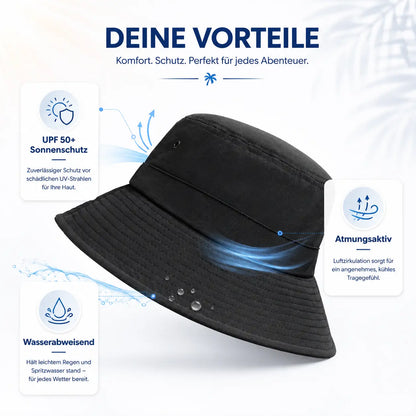 Unisex Sonnenhut UPF 50+ | Wasserabweisender Sonnenhut