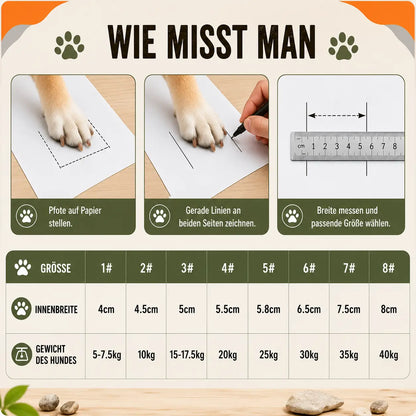 Hundeschuhe Wasserdicht & Rutschfest – Pfotenschutz mit Reflektoren