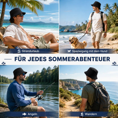 Unisex Sonnenhut UPF 50+ | Wasserabweisender Sonnenhut