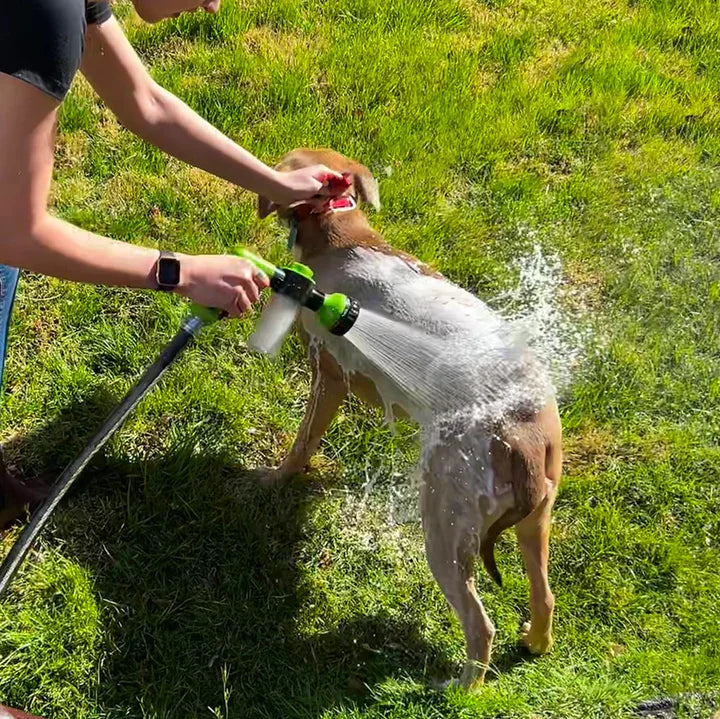 FellFit Düse – Die einstellbare Hundebrause für schnelle & gründliche Fellreinigung