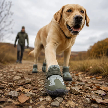 Wasserdichte Hundeschuhe mit rutschfester Sohle