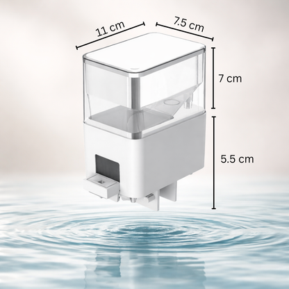 Distributeur de nourriture pour aquarium Wi-Fi 450ml | Contrôle par application