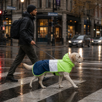 Hundemantel Regenjacke | Wasserdicht & atmungsaktiv für Hunde