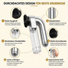 Katzenbürste mit Saugfunktion | Sanfte Fellpflege & Sauberkeit