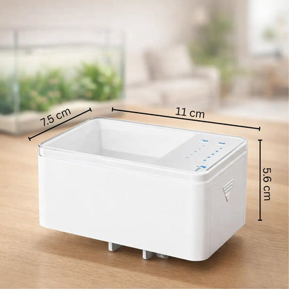 Mini distributeur de nourriture pour aquarium 70ml pour nourriture en poudre