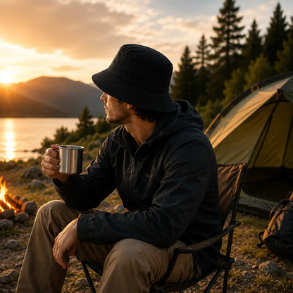 Sommer Fischerhut UPF 50+ – Baumwoll Sonnenhut für Damen & Herren