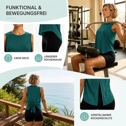 Damen Sport Tanktop UPF 80+ | Atmungsaktiv & Schnelltrocknend