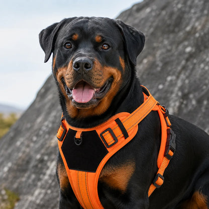 Hundegeschirr Reflektierend | Verstellbares Sicherheitsgeschirr für Hunde