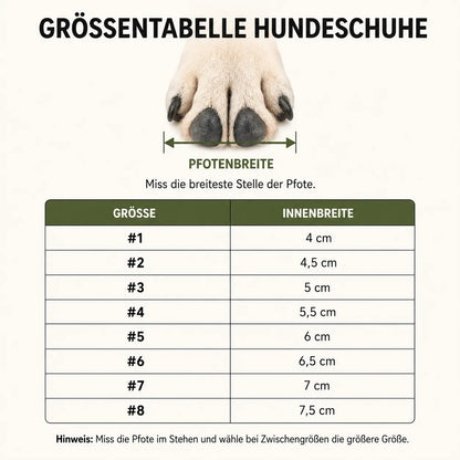 Hundeschuhe Wasserdicht & Rutschfest – Pfotenschutz mit Reflektoren