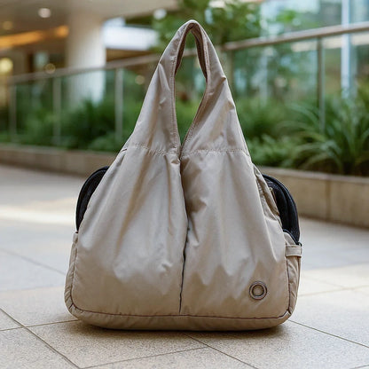 Hundetragetasche | Bequeme & Sichere Schultertasche für Unterwegs