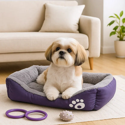 Hundebett | Weiches Beruhigungsbett für Ruhigen & Erholsamen Schlaf