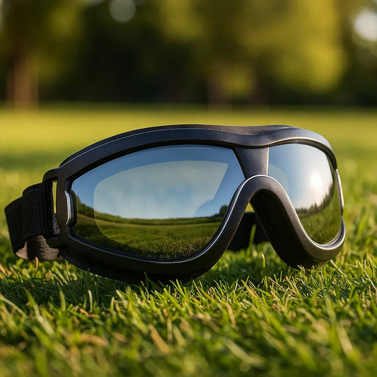 Skibrille für Hunde mit UV-Schutz – verstellbare Sonnenbrille
