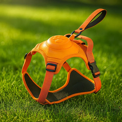 Hundegeschirr mit Automatikleine | Sicheres & Komfortables Laufset