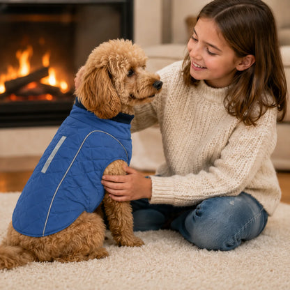 Gesteppte Hundeweste | Warm & Wasserabweisend