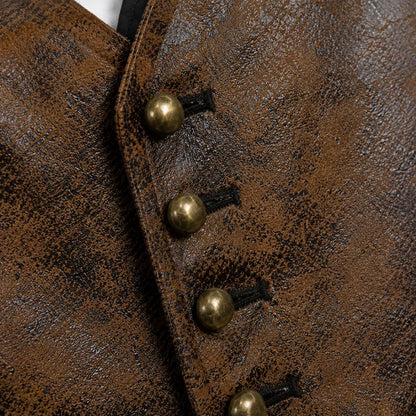 Trachtenweste Herren mit Muster | Elegante Weste für Oktoberfest