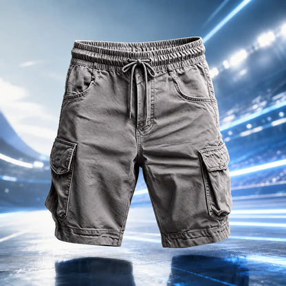 Arbeitsshorts Herren Cargo Shorts Baumwolle Sommer Freizeit & Outdoor