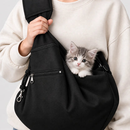 Katzentragetasche | Verstellbare Schultertasche für Katzen