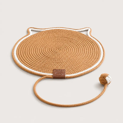 Sisal Kratzmatte für Katzen | Doppelseitig & langlebig Katzenspielzeug