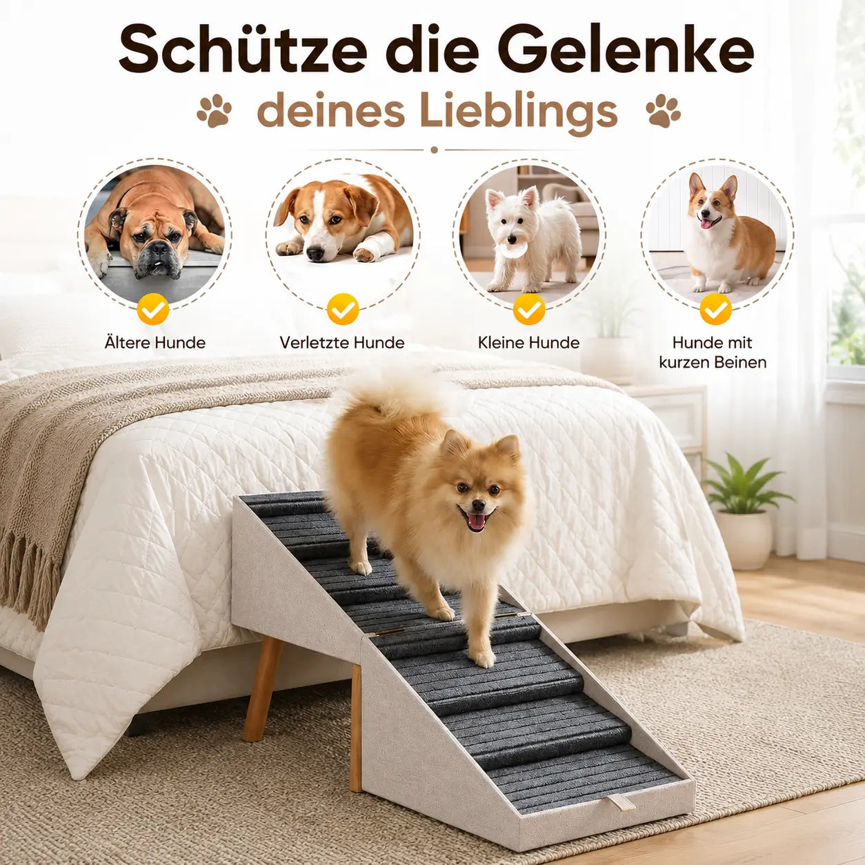 Hundetreppe Anwendungsszenarien 