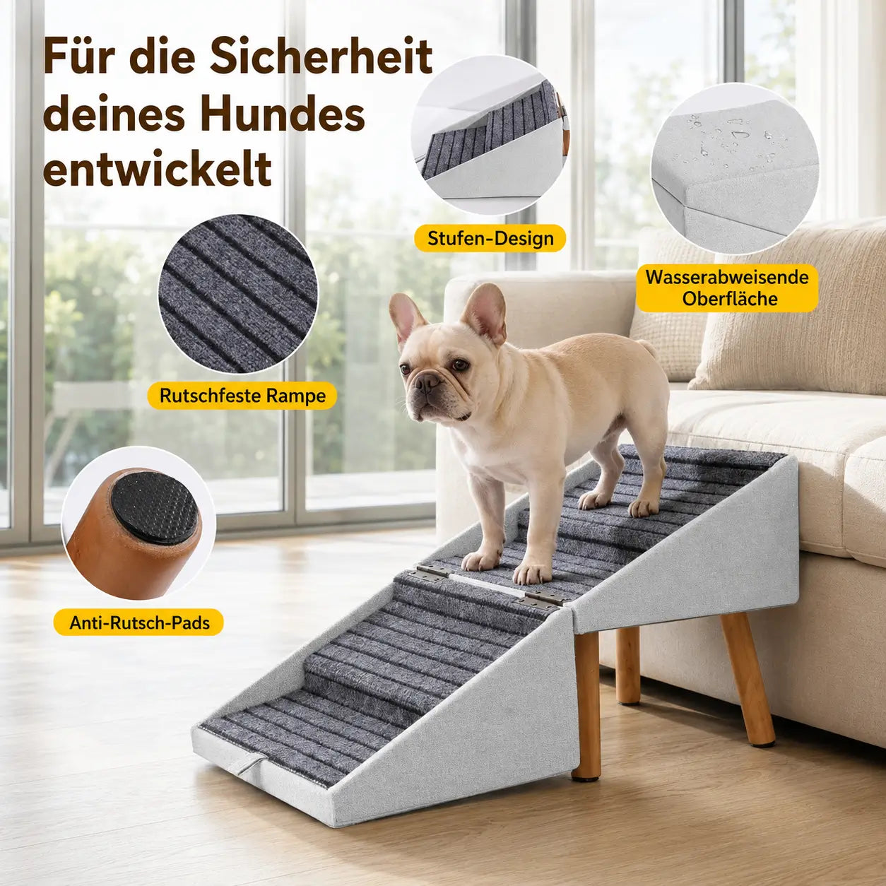 Hundetreppe Funktionsübersicht 