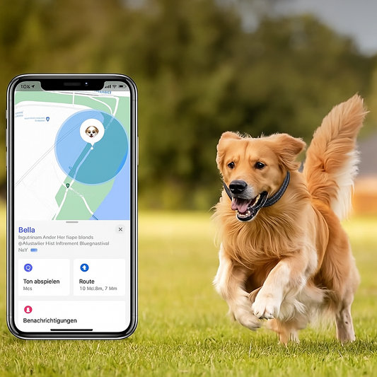 SafePaw – Das stilvolle AirTag Hundehalsband für maximale Sicherheit unterwegs
