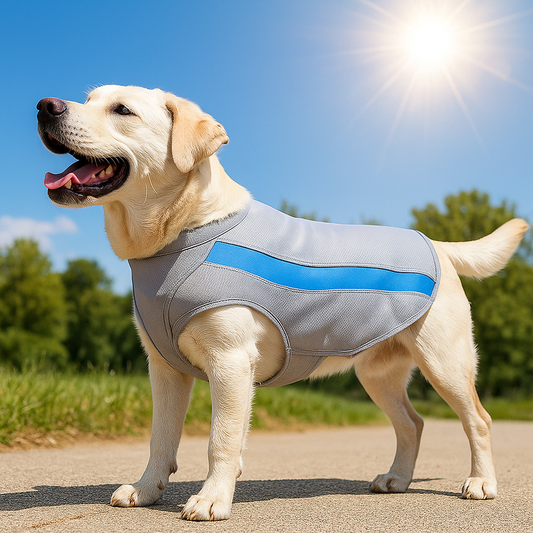 ChillPfote – Die kühlende Hundeweste für heiße Sommertage