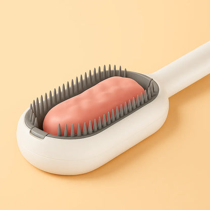 Tierhaarbürste für Möbel, Kleidung & Fellpflege – 2-in-1 Silikonbürste für Hunde & Katzen