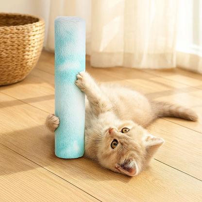 Katzenspielzeug mit Katzenminze – Weiches Plüschkissen zum Kauen, Kuscheln & Spielen