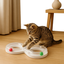 Interactive Cat Toy with Rolling Balls | For Indoor Cats