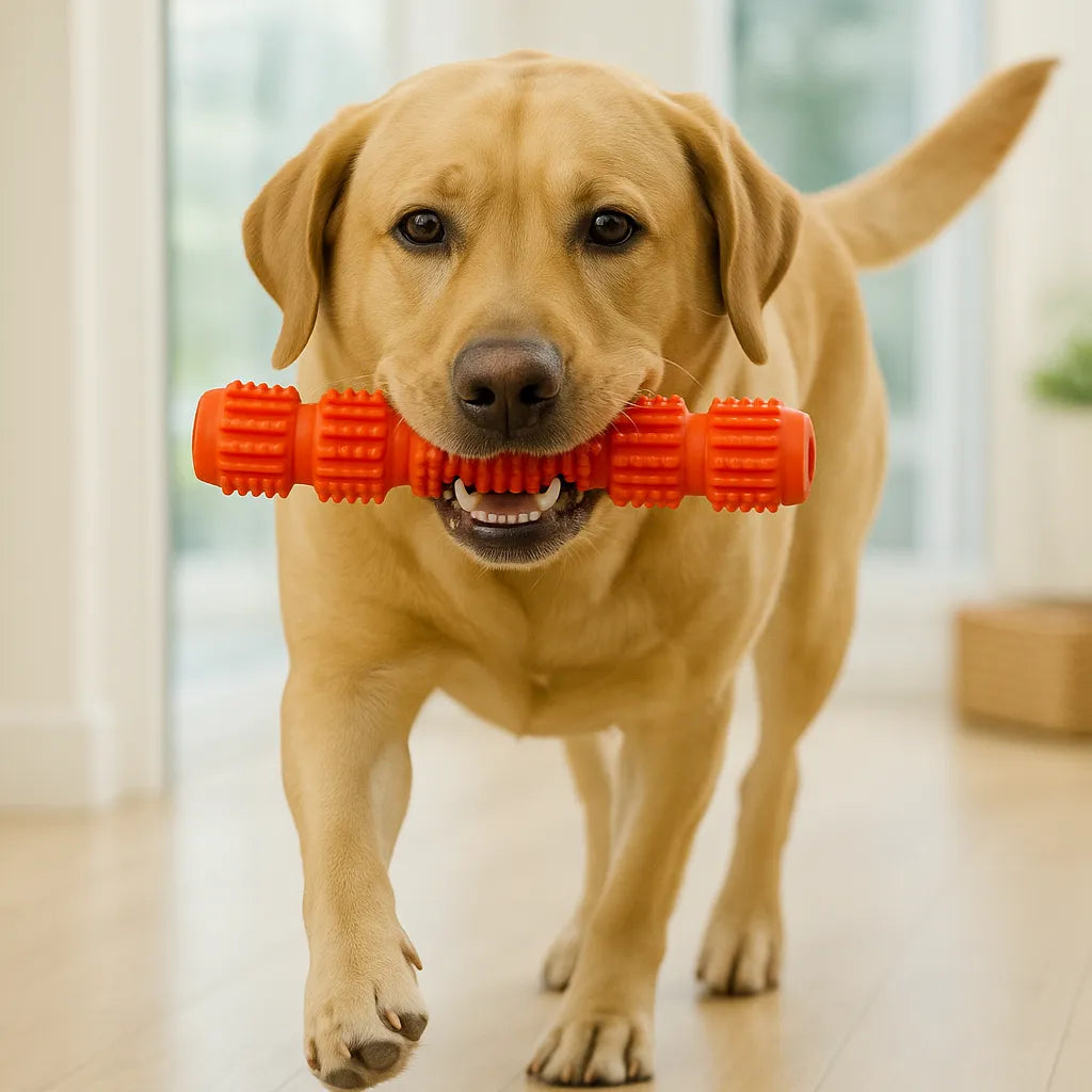 Snackbares Hundespielzeug aus Gummi | Befüllbar & kaustark