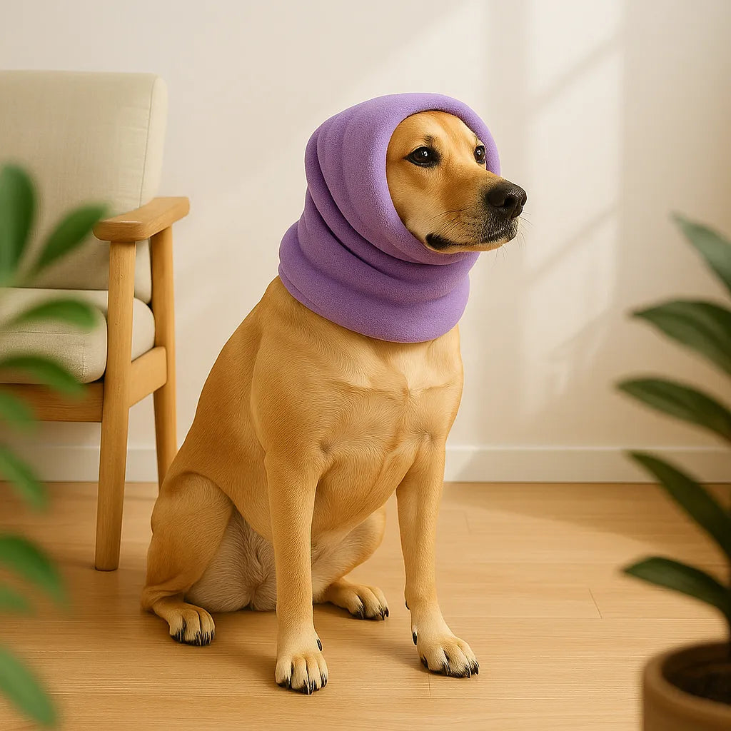 Hundemütze mit Geräuschschutz | Weiche Kopfbedeckung für Hunde