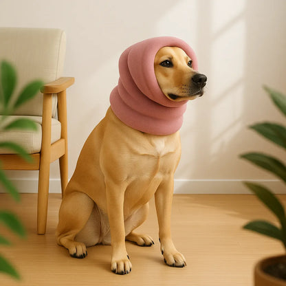 Hundemütze mit Geräuschschutz | Weiche Kopfbedeckung für Hunde
