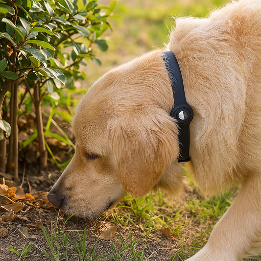 Halsband-Halterung für GPS-Tracker – Sicherheit & Komfort für deinen Hund