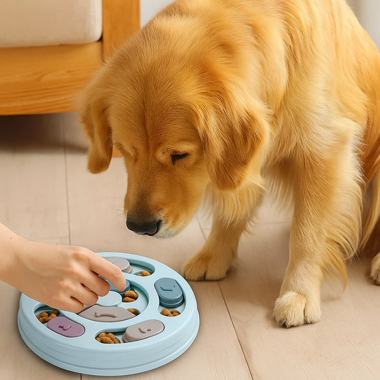 Interaktives Intelligenzspielzeug für Hunde zur Futterausgabe & mentalen Auslastung