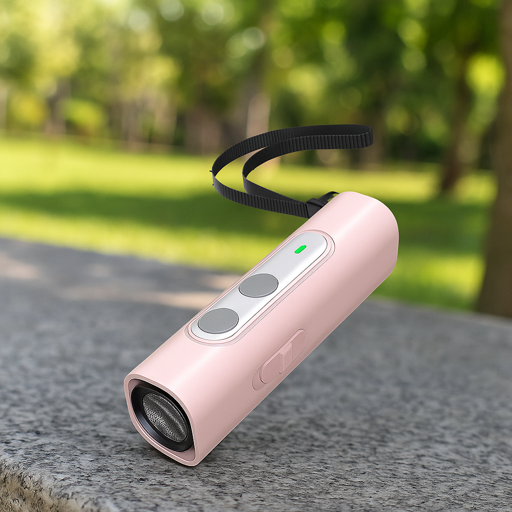Ultraschall-Anti-Bell-Gerät für Hunde – Sanftes Trainingshilfsmittel mit LED & USB-Aufladung