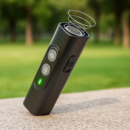 Ultraschall-Anti-Bell-Gerät für Hunde – Sanftes Trainingshilfsmittel mit LED & USB-Aufladung
