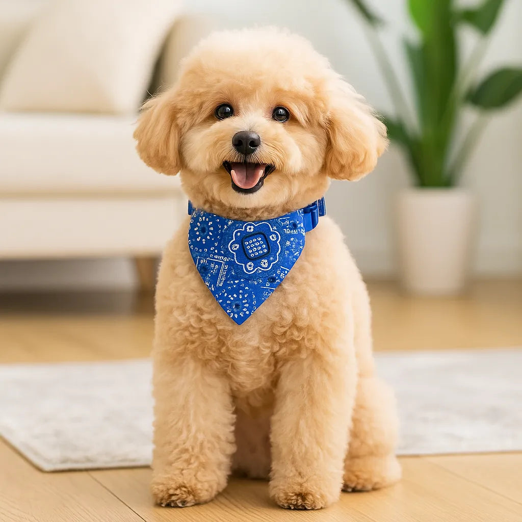 Hunde-Bandana mit Klickverschluss – Stylisch, bequem & alltagstauglich