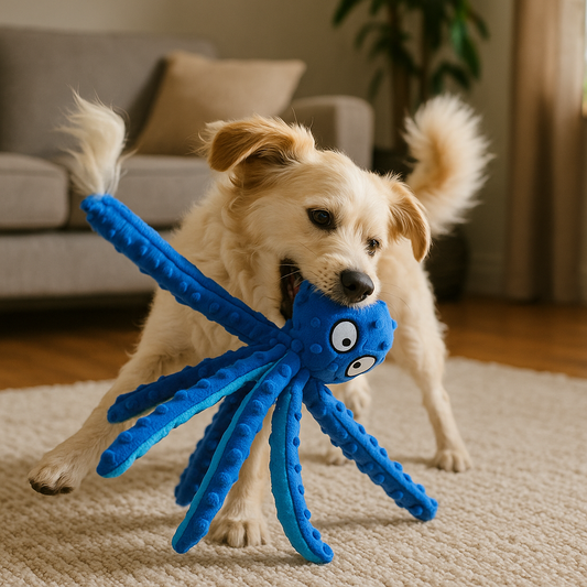 Hundespielzeug mit Knistereffekt & Ziehfunktion – Für aktive Hunde mit Spieltrieb