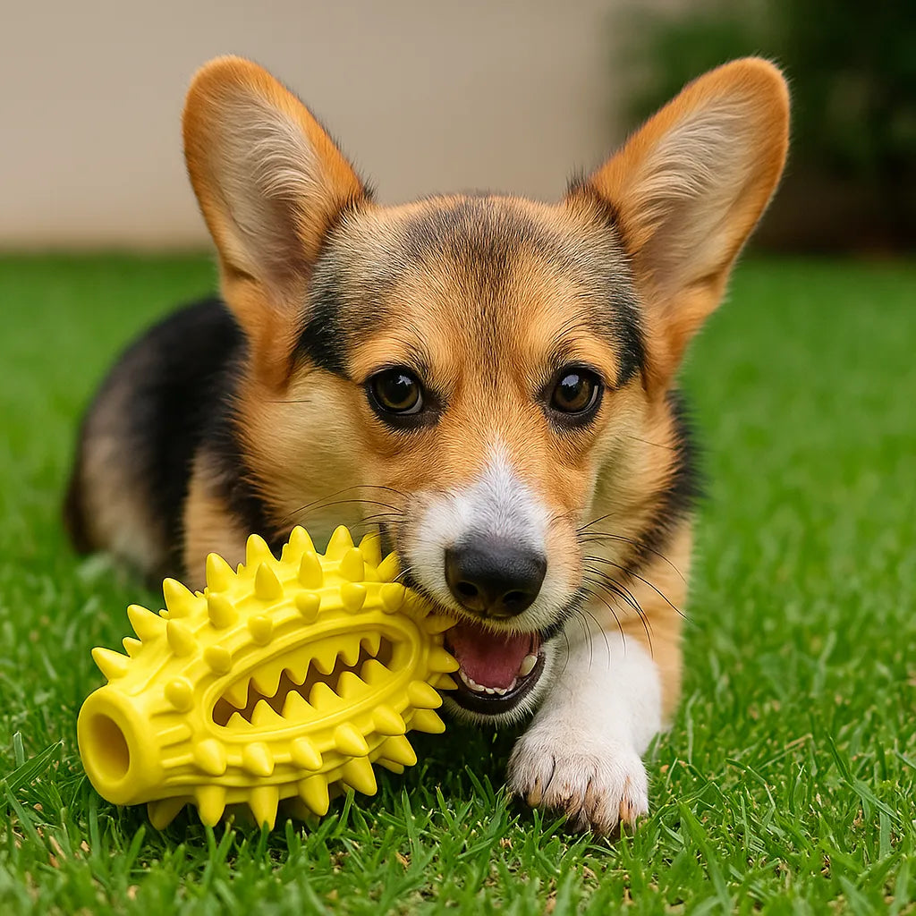 Robustes Kauspielzeug für Hunde | Langlebiges Hundespielzeug aus Gummi