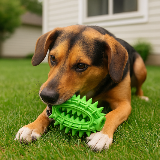 Zahnpflege & Kauvergnügen in einem – Das extra robuste Hundespielzeug für gesunde Zähne