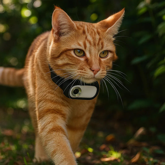 HD Halsbandkamera für Hunde & Katzen | Videoaufnahmen aufnehmen