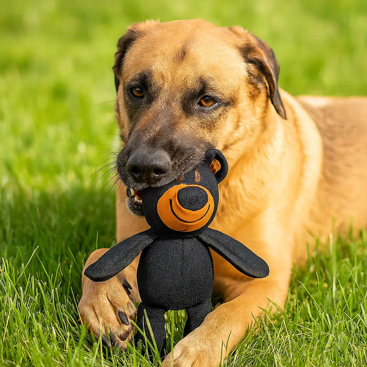 Robustes Hundespielzeug aus Nylon & Plüsch | Kauspielzeug für große Hunde