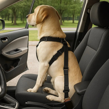Autosicherheitsgurt für Hunde | Verstellbar & sicher im Auto