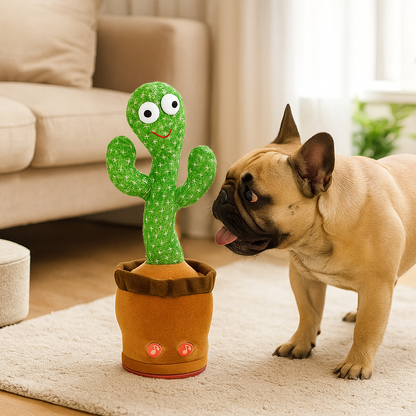 Sprechendes Hundespielzeug Kaktus
