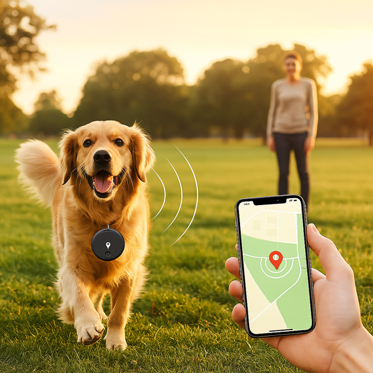 Bluetooth Haustier-Tracker für Hunde & Katzen
