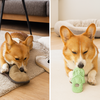 Hund Kauspielzeug Flip-Flop - Zahnpflege