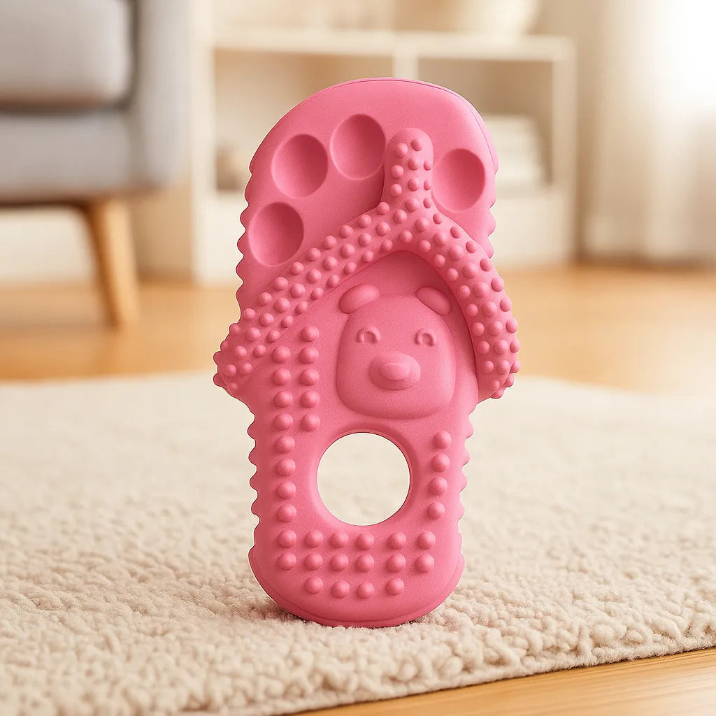 Kauspielzeug für Hunde im Flip-Flop Design | Robust & bissfest